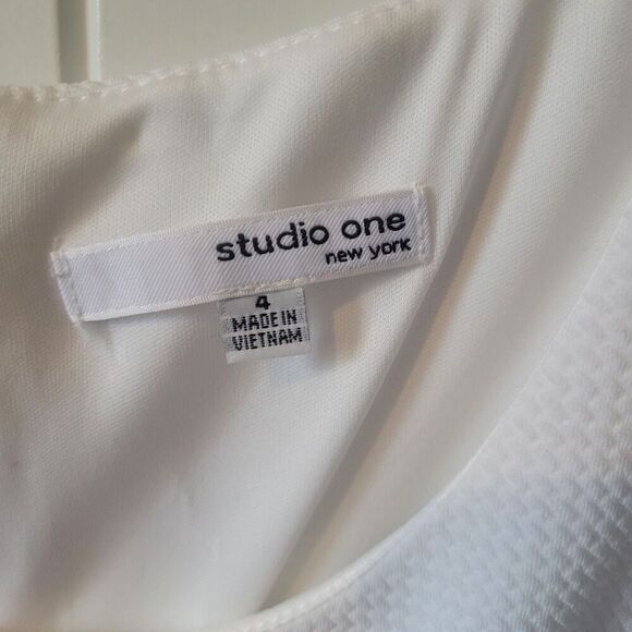 NWT Studio One New York Women's 2Pc Dress & Open Jacket Size 4 Career Church - Picture 6 of 15